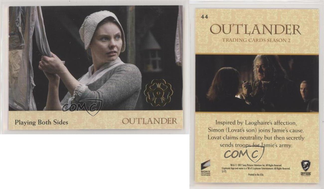 Outlander Season 2 Gold Jacobite Seal Base Card #49 Damsel in Distress