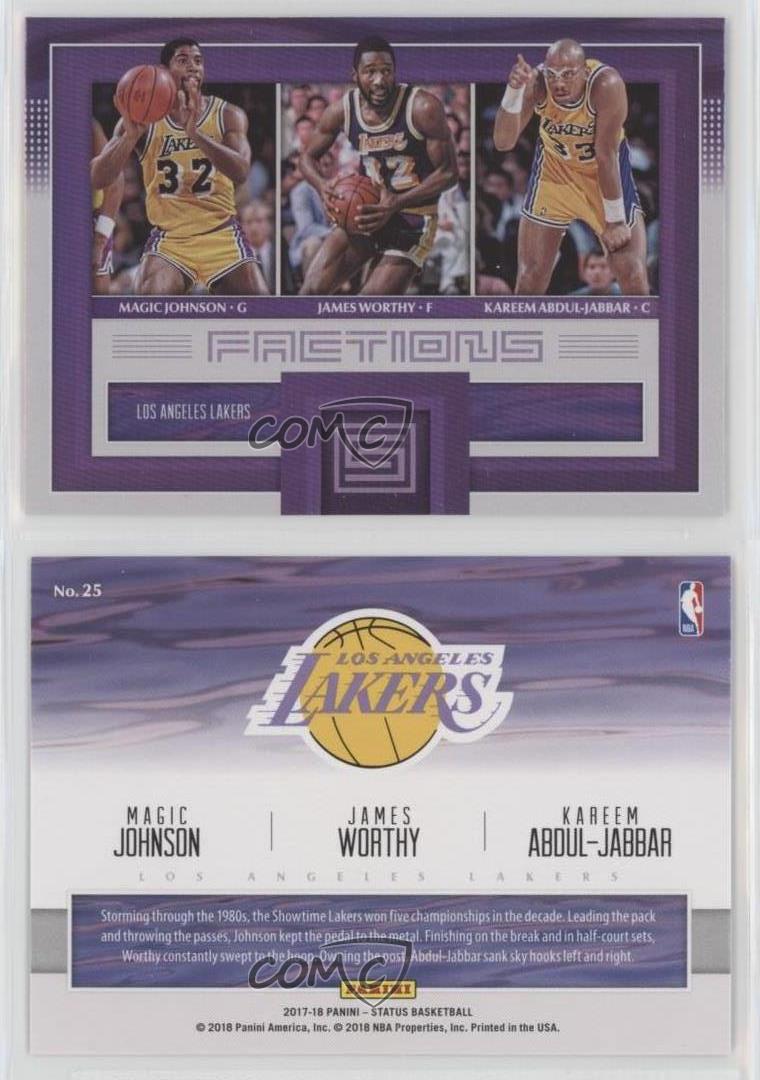 NBA: James worthy, magic johnson and kareem