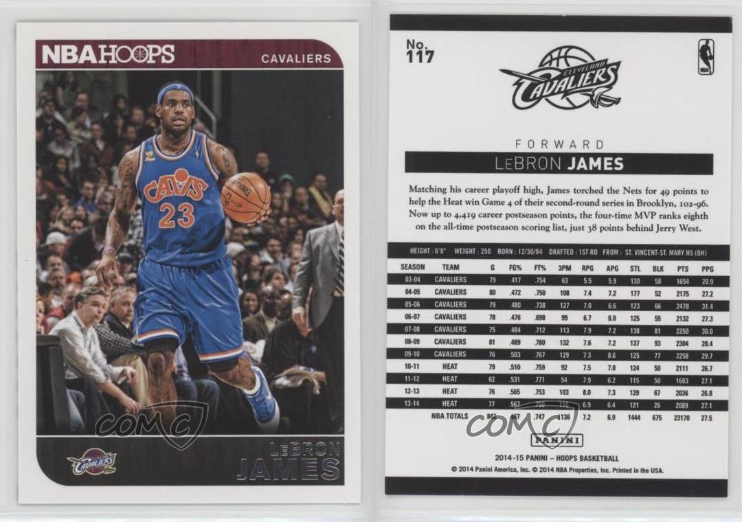 卓越 NBA カード FLEER HOOPS Lebron James 14枚セット