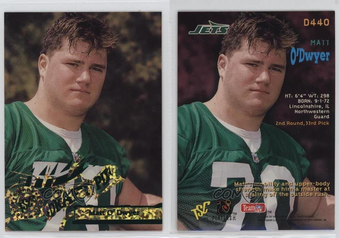 1995 Topps Stadium Club Extreme Corps Diffraction Matt O'Dwyer #D440 Rookie RC