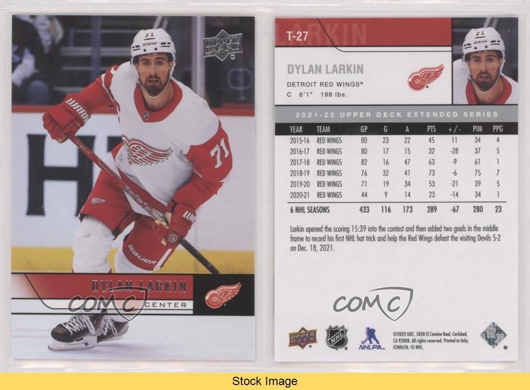 2021-22 Upper Deck Extended Series 2006-07 Upper Deck Retro Dylan Larkin #T-27