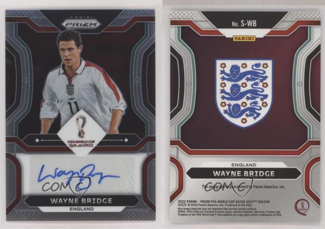 2022 Panini Prizm World Cup Qatar - Signatures Wayne Bridge 2022 Panini Prizm World Cup Qatar - Signatures Wayne Bridge