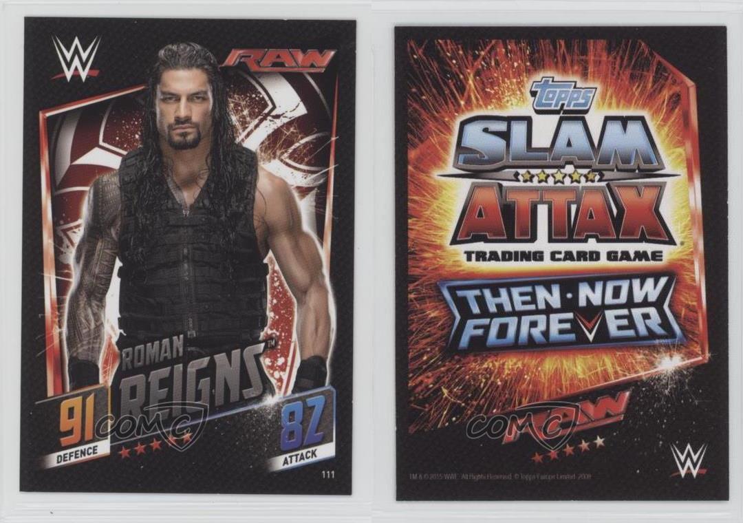 Topps WWE SLAM ATTAX UNIVERSEselect your > Wrestling Superstar cards 161-301 