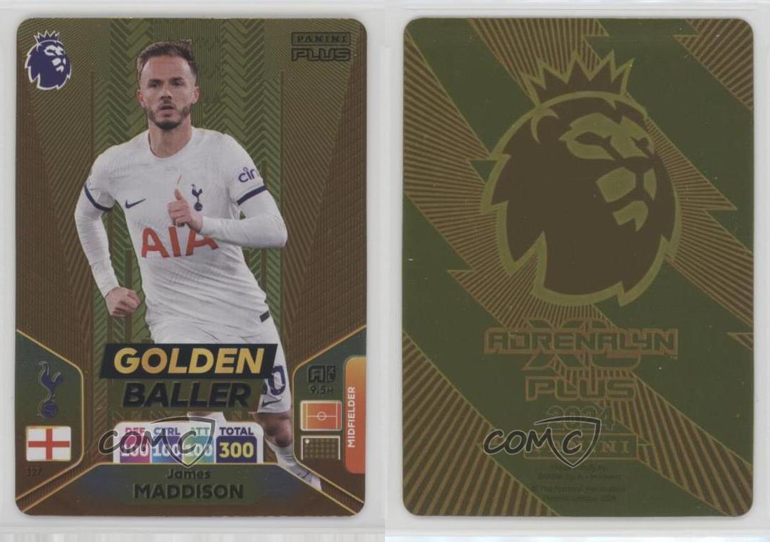 2024 Panini Adrenalyn XL Premier League Plus Golden Baller James Maddison #327