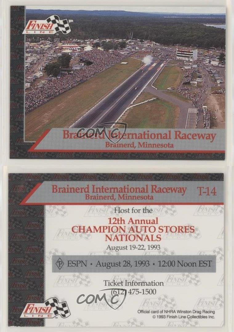 1993 Finish Line NHRA Speedways Brainerd International Raceway #T-14