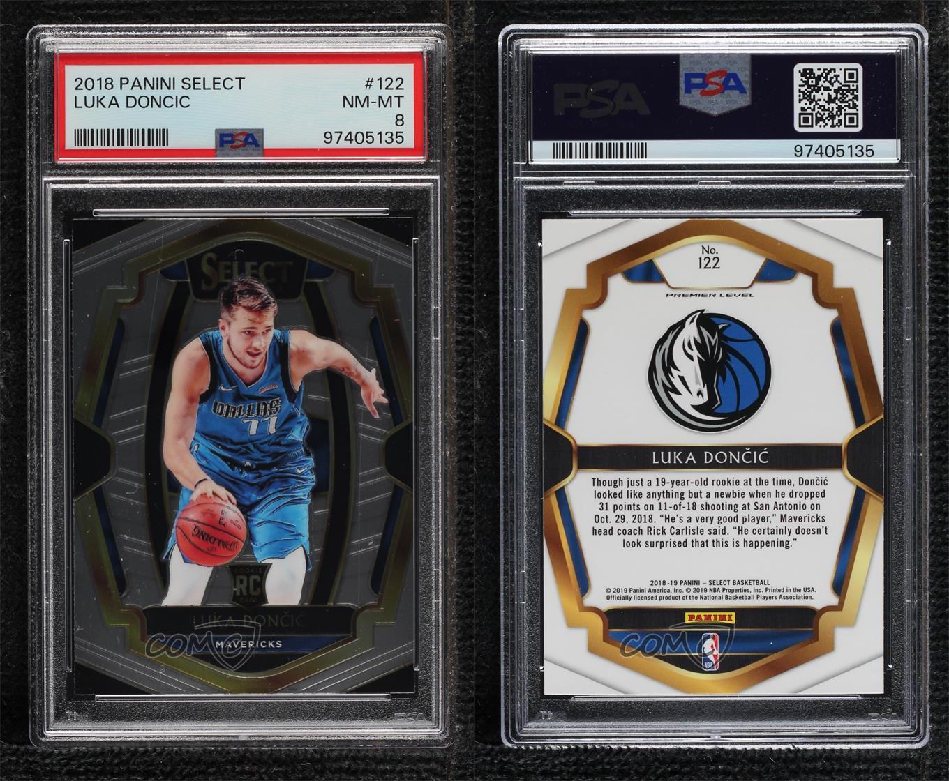 2018-19 Panini Select ドンチッチ Doncic RC Luka Doncic 18/19 Panini Select Concourse Rookie #25 PSA 9 | eBay