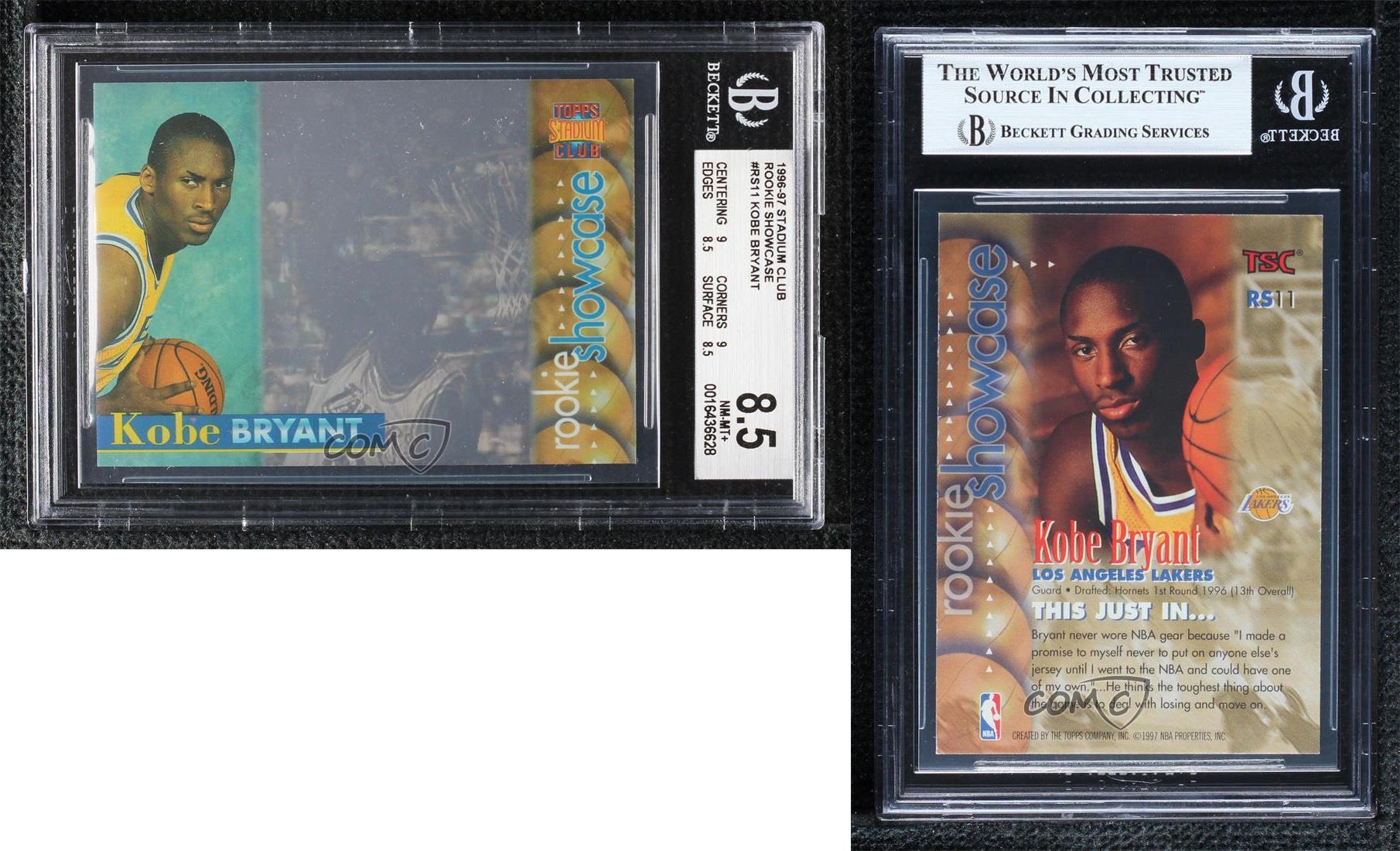 日本最大のブランド Club Stadium Topps 1996-97 Rookie #RS11 Bryant Kobe Showcase その他