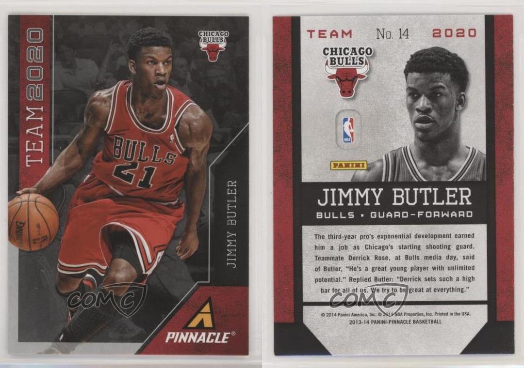 2013-14 Pinnacle TEAM 2020 Jimmy Butler #14 Chicago Bulls