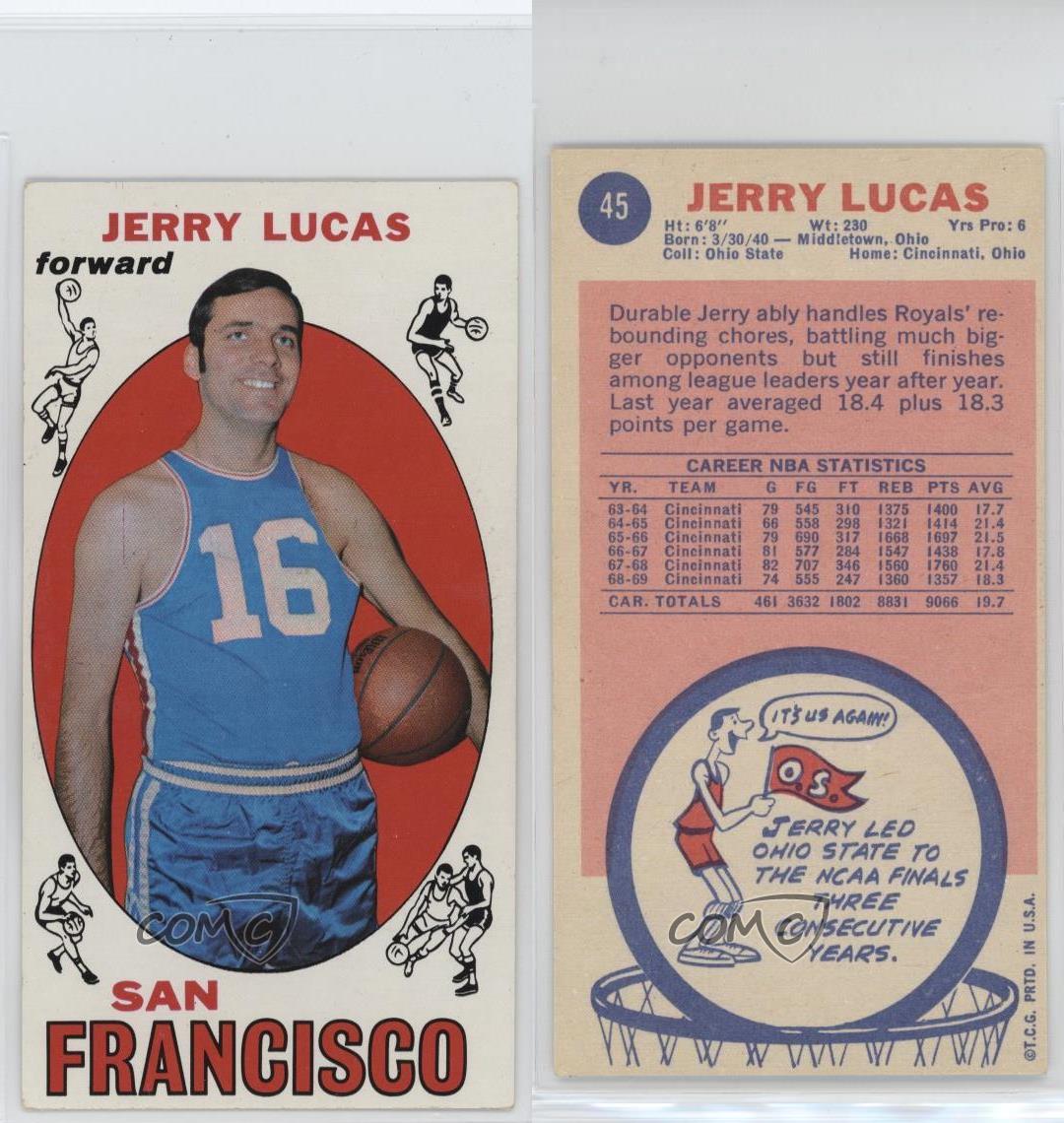 1969-70 Topps Jerry Lucas #45 HOF