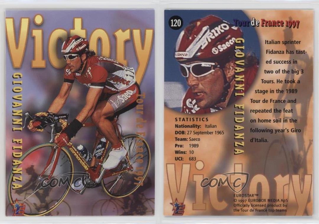 Eurobox Eurostar Tour soldes de France 1997 Victoire Giovanni Fidanza #120