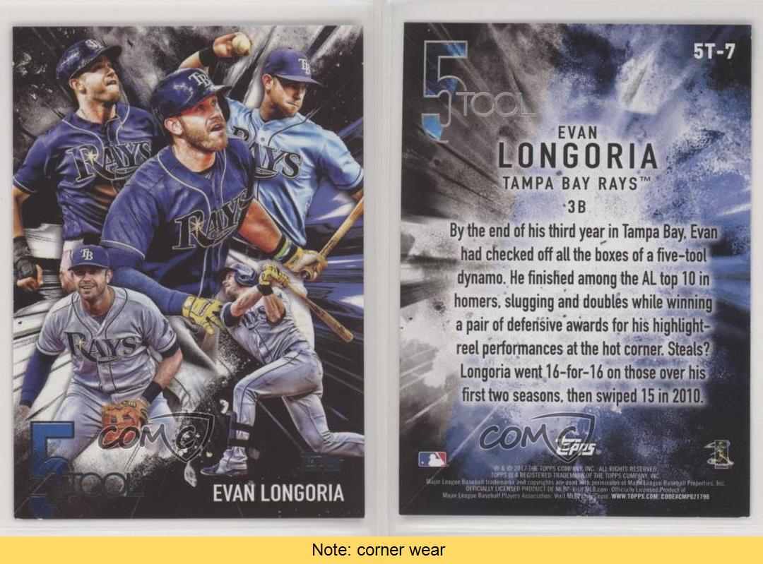  2017 Topps 5-Tool #5T-7 Evan Longoria NM/M (Near Mint