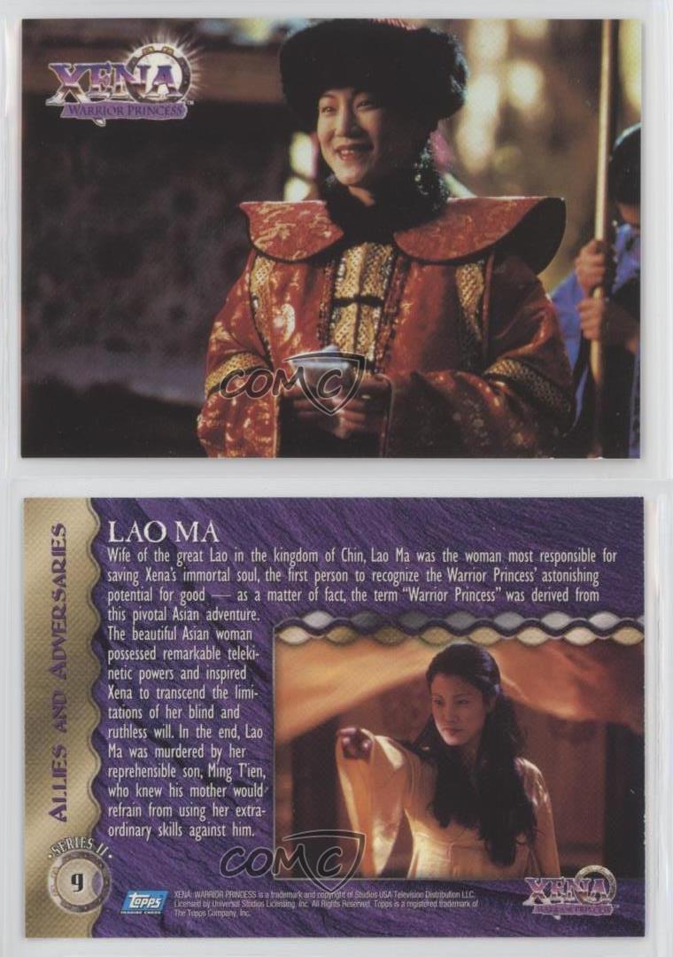 Xena Warrior Princess Season 3 Incarnations Chase Card #9