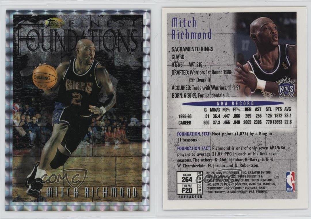 MICHAEL JORDAN 1996-97 TOPPS FINEST SILVER MAESTROS BGS 9.5