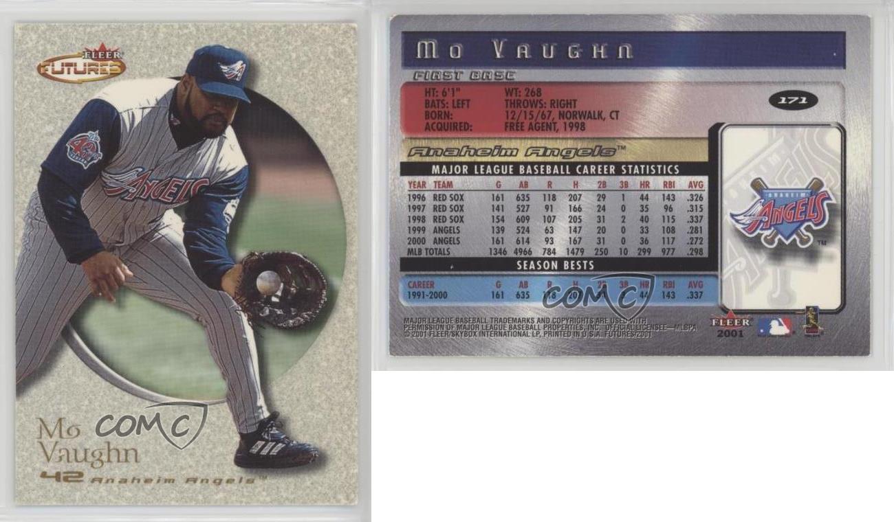 Mo Vaughn (Baseball Card) 2001 Fleer Futures [???] #171 : Everything Else 