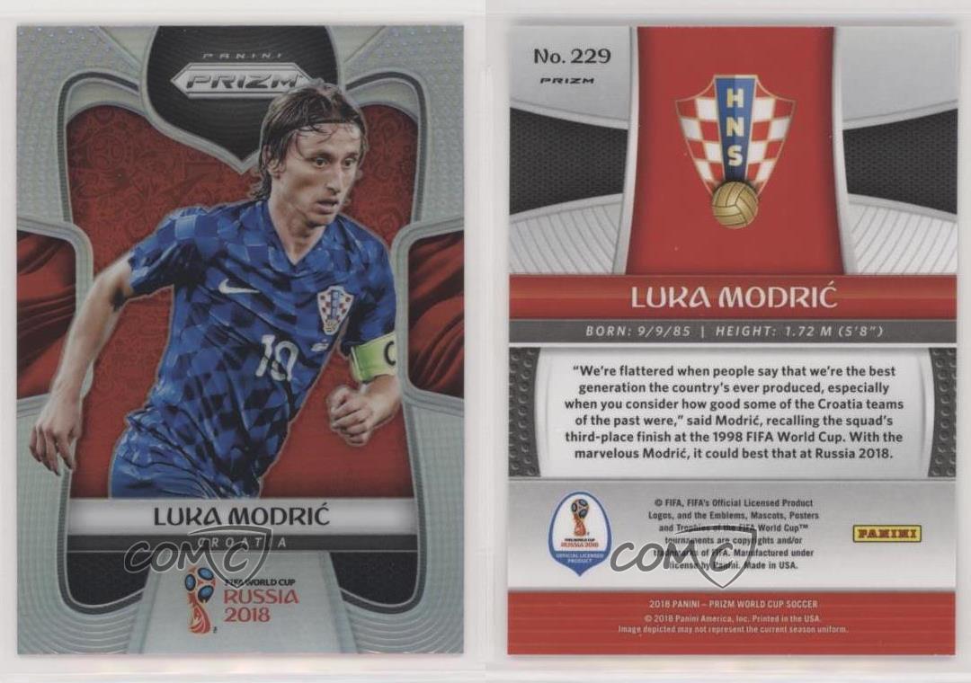 Panini Prizm World Cup 2014 Brazil-Base # 118 Luka Modric-Croatie