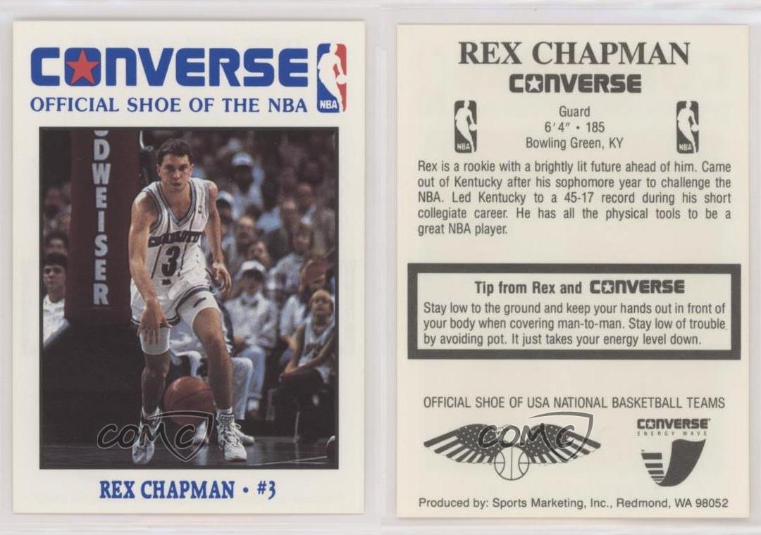 Converse Rex Chapman Rookie RC 1989-90 collections