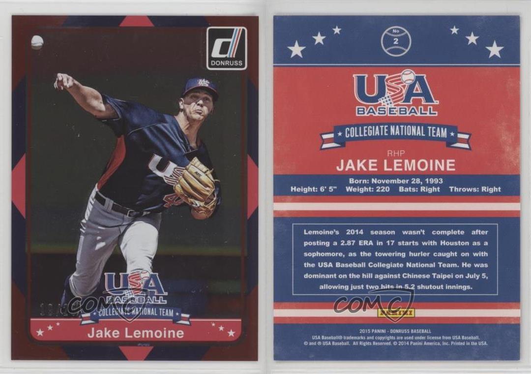 Lemoine Named to USA Baseball Collegiate National Team