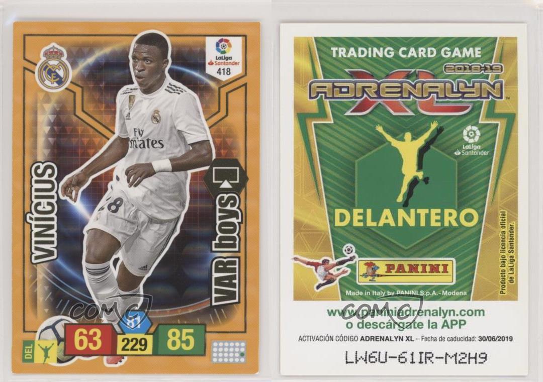 注目ブランドのギフト Panini ヴィニシウス Treble 激レア ルーキーカード その他
