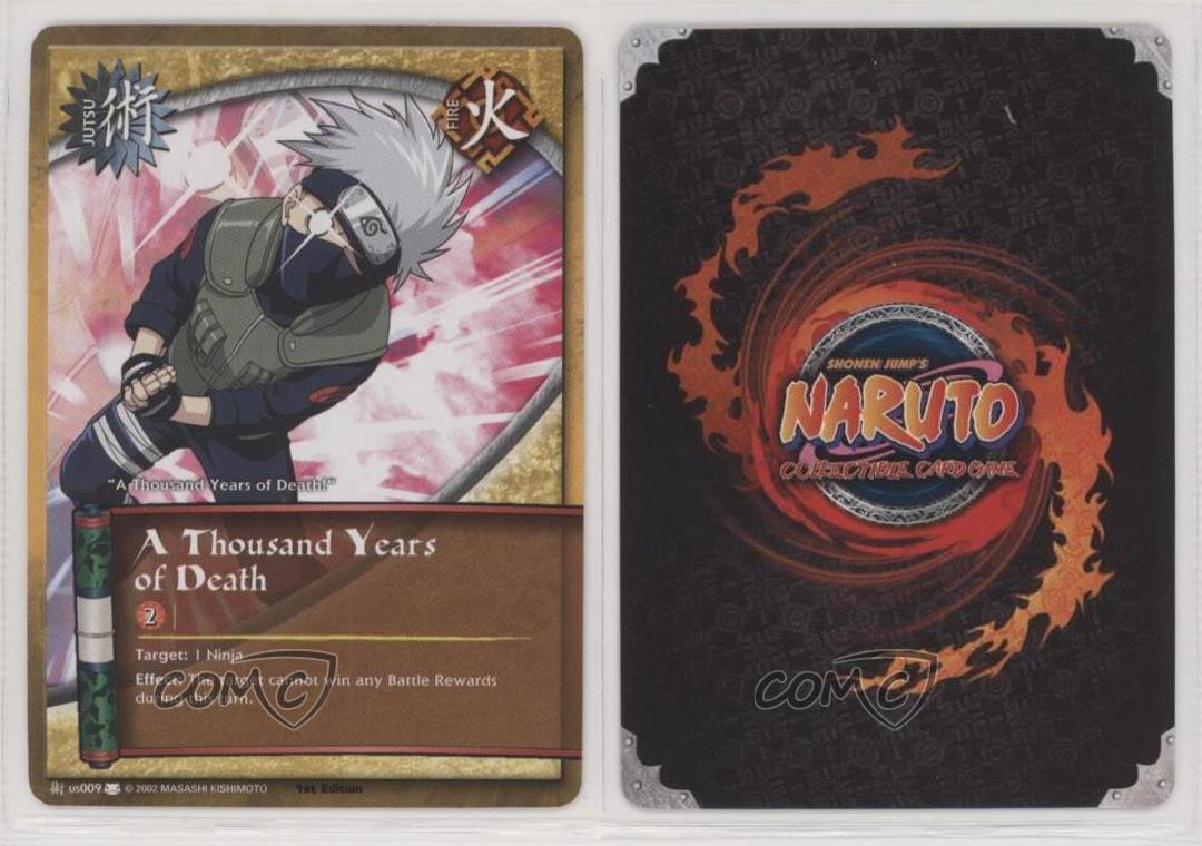 Naruto Collectible Trading Card Game Eternal Rivalry 1st Edition Booster Pack