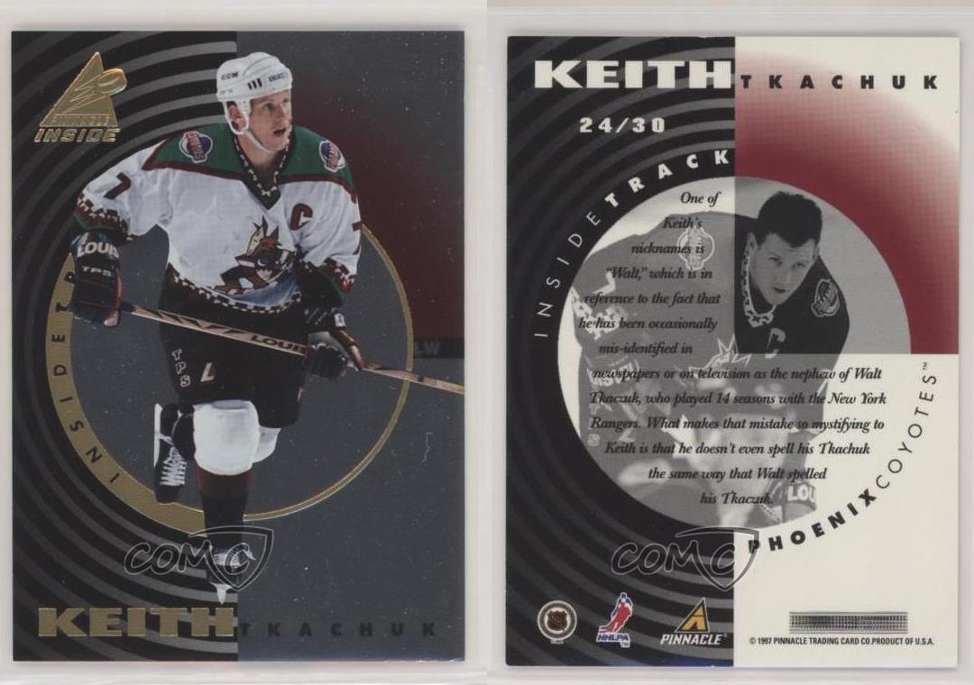 1997-98 Pinnacle Inside Inside Track Keith Tkachuk #24