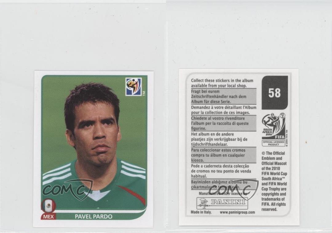 10 Panini Fifa World Cup South Africa Album Stickers Pavel Pardo 58 Ebay 10 Panini Fifa World Cup South Africa Album Stickers Pavel Pardo 58 Ebay