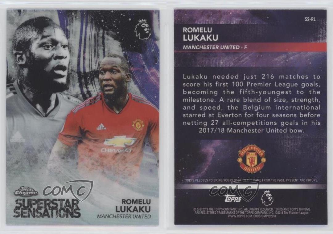 Topps Chrome Champions League 2018/19 Romelu Lukaku Superstar Sensations 