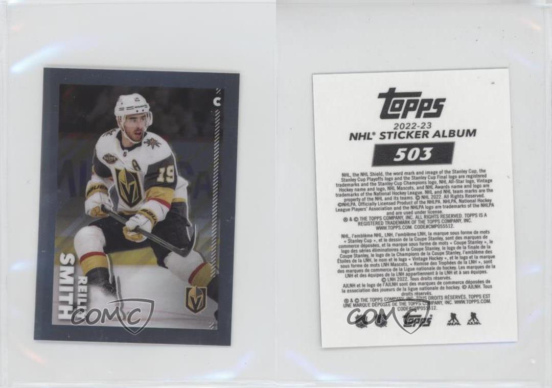 2022-23 Topps Chrome NHL Sticker Collection Reilly Smith #503