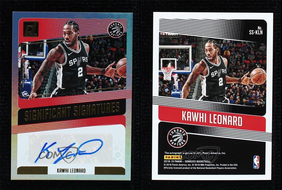 kawhi leonard signature