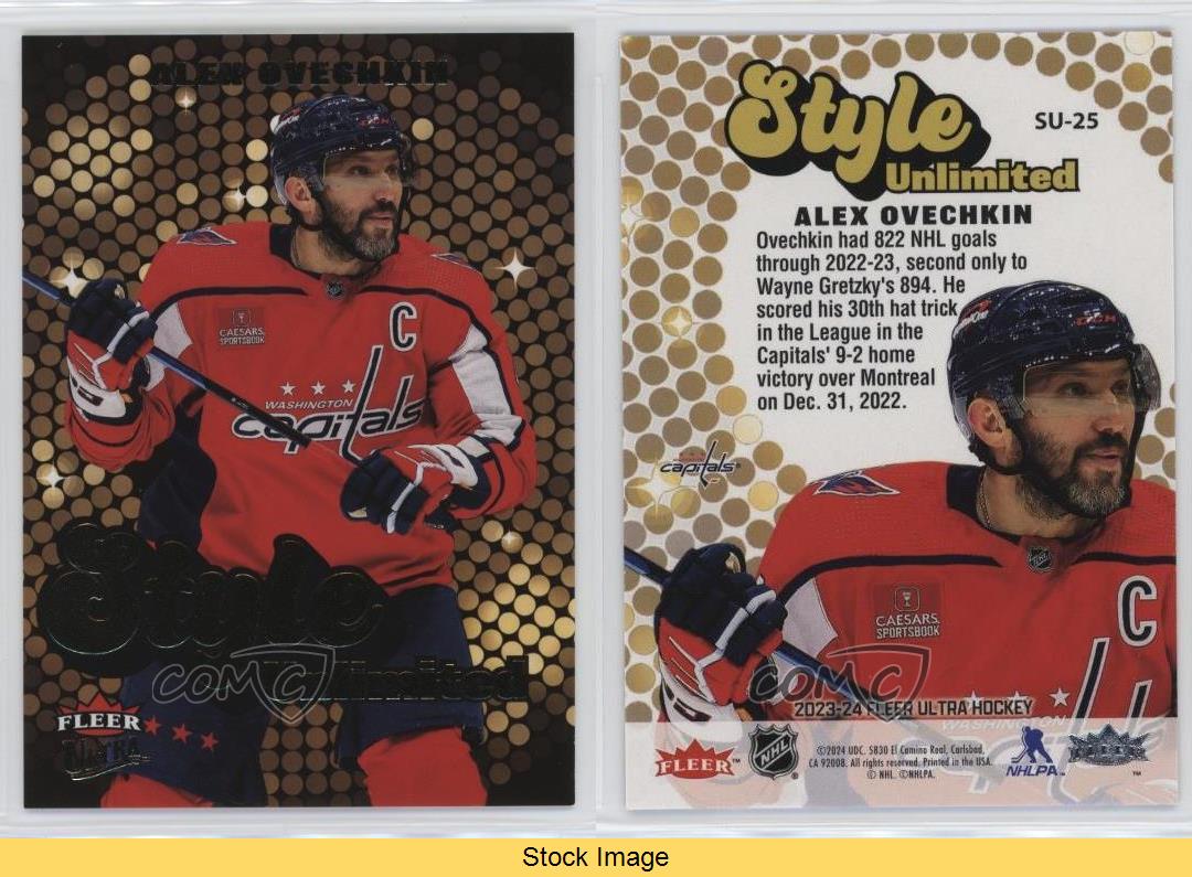 2023-24 Upper Deck Fleer Ultra Style Unlimited Alex Ovechkin #SU-25