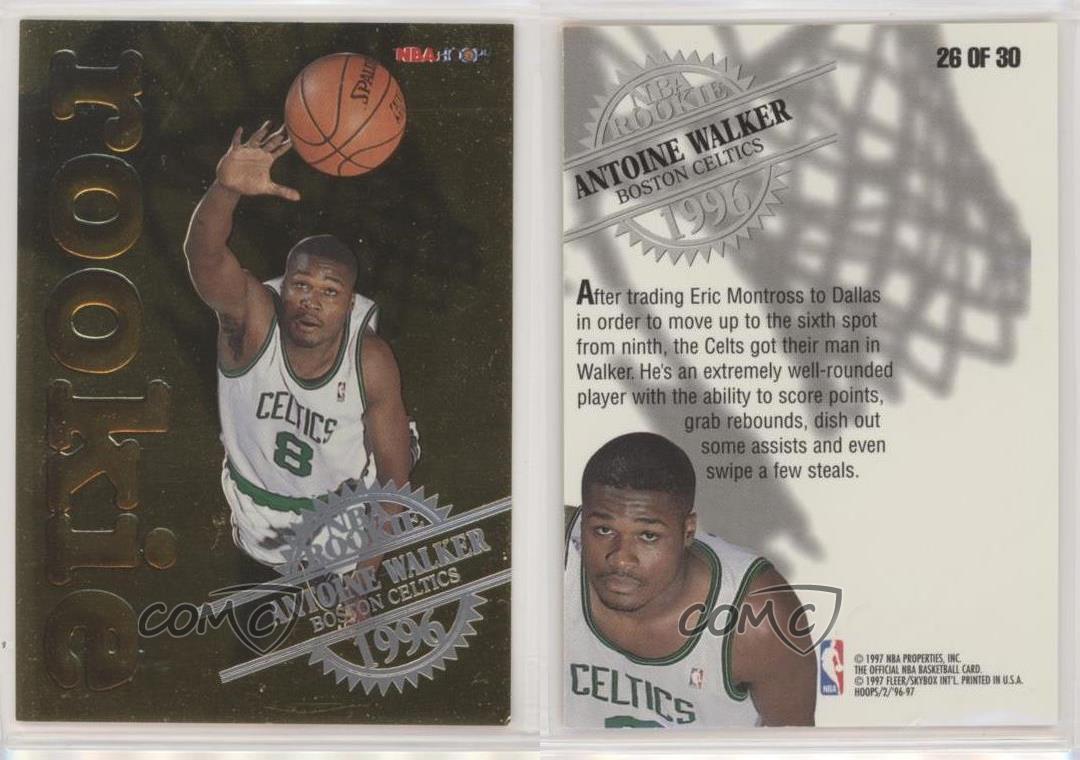 1996-97 NBA Hoops NBA Rookie Antoine Walker #26 Rookie RC