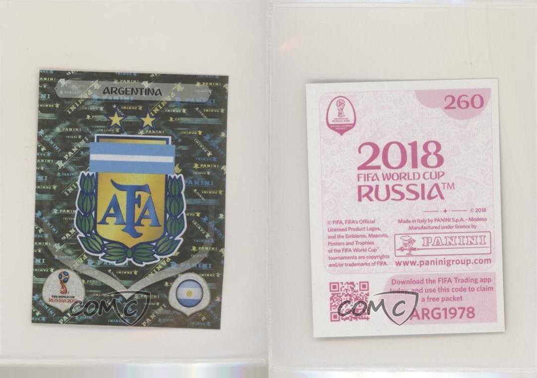 panini world cup 2018 russia 1 pack packet bustina industria  argentina version 