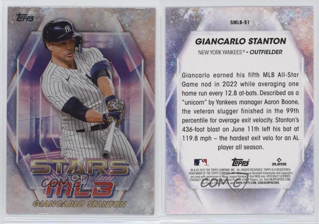 Giancarlo Stanton 2023 Topps Series 2 Stars of MLB #SMLB-51