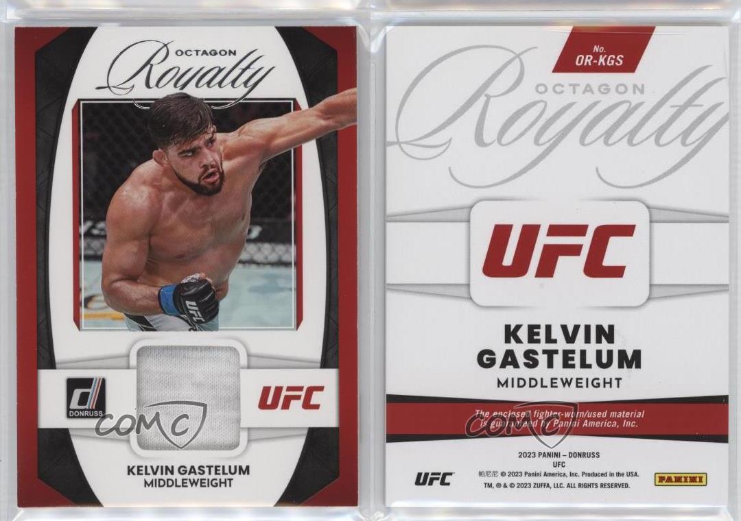 2023 Donruss UFC Octagon Royalty Kelvin Gastelum #OR-KGS