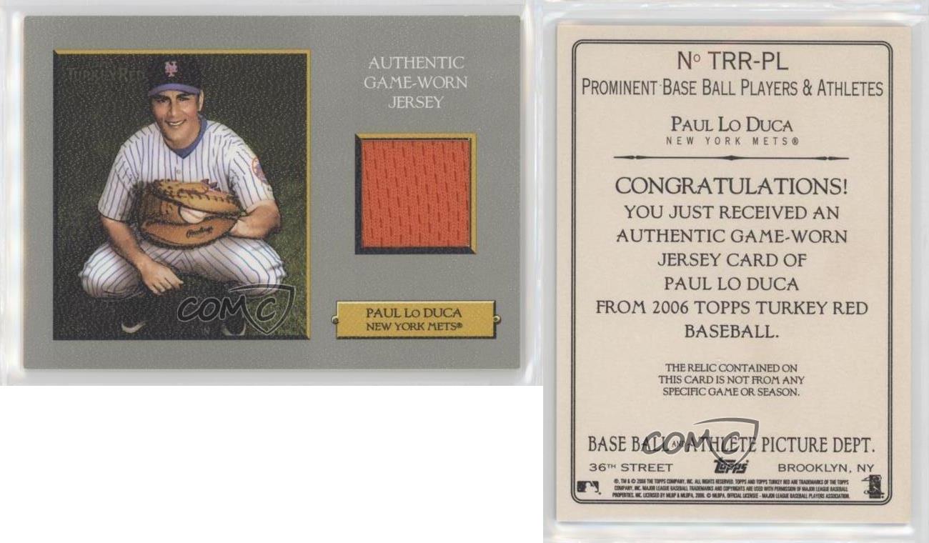 Paul Lo Duca 2006 Topps Turkey Red Relics Red #TRR-PL New York Mets