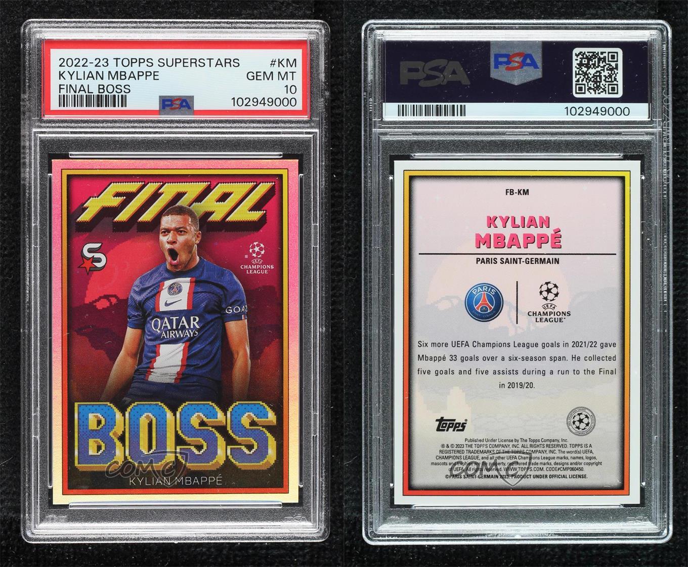 Buy 2022-23 Topps UEFA Club Competitions Superstars - Final Boss