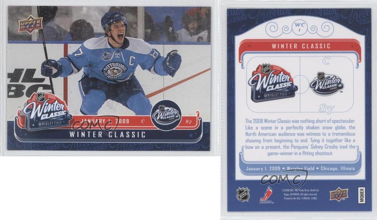 SIDNEY CROSBY 08-09 WINTER CLASSIC WC1 PITTSBURGH PENGUINS
