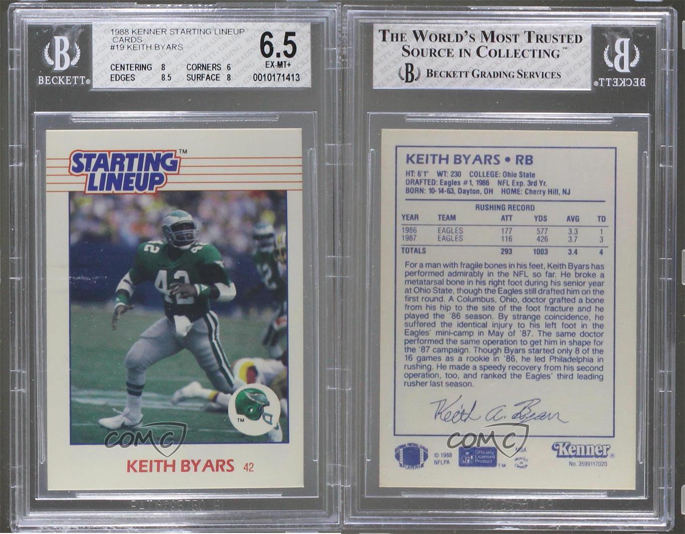 Details about   1988 Kenner Starting Lineups Football Set Break YOUR CHOICE combined shipping 