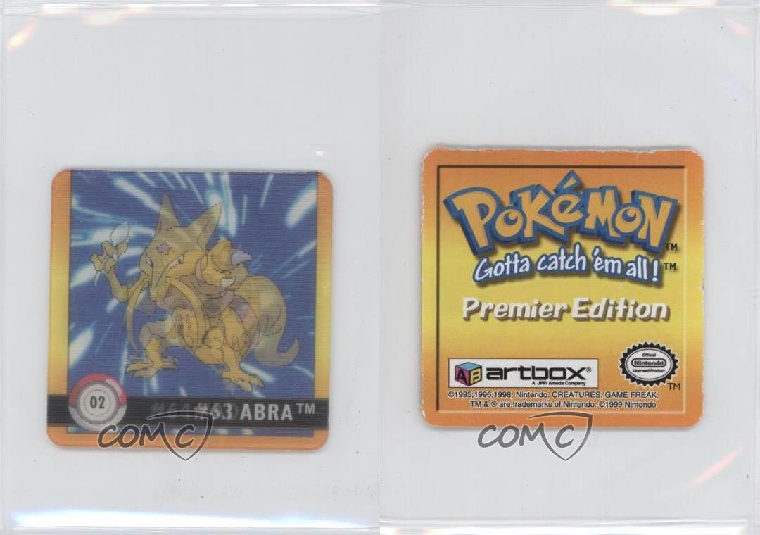1999 Artbox Pokemon Action Flipz Premier Edition #32 Oddish Gloom Card