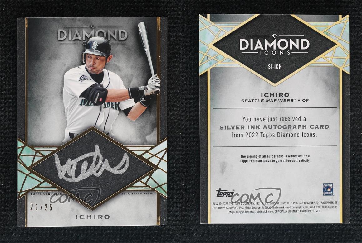 2022 Topps Diamond Icons - Silver Ink Autographs Ichiro