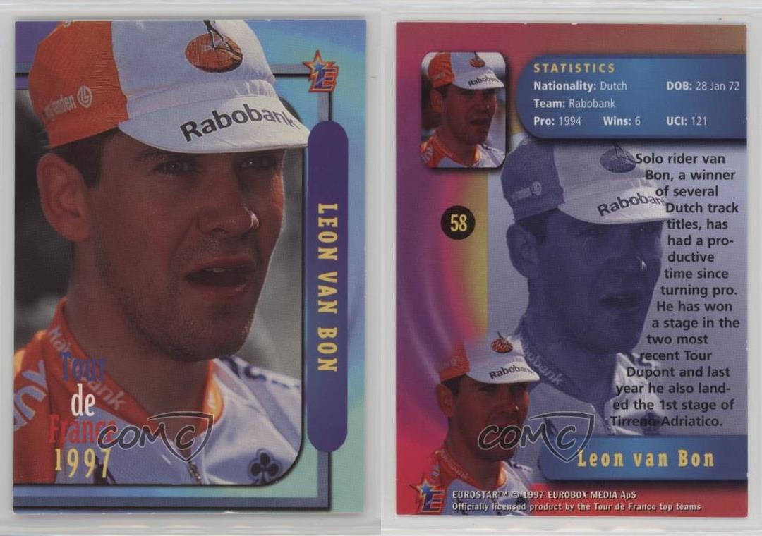 Eurobox Eurostar Tour de France Leon Van Bon 1997 achat #58
