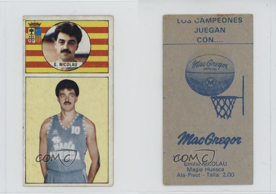 Converse Merchante espagnole 1986 Emilio Nicolau ventes exceptionnelles #111