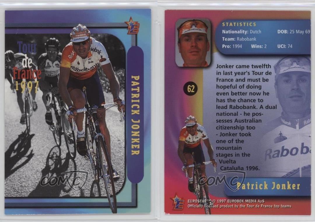 Eurobox remise Eurostar Tour de France 1997 Patrick Jonker #62