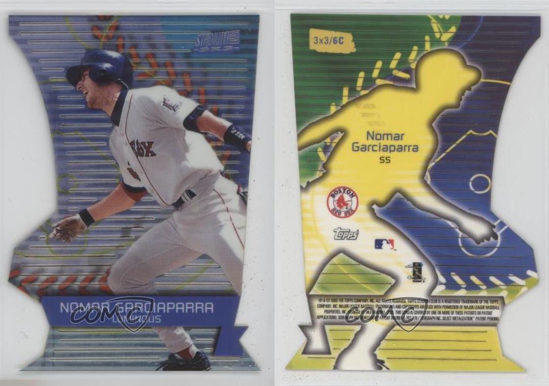 Topps Stadium Club 2000 3x3 Luminous Nomar Garciaparra #3x3/6C - Imagen 3 de 5
