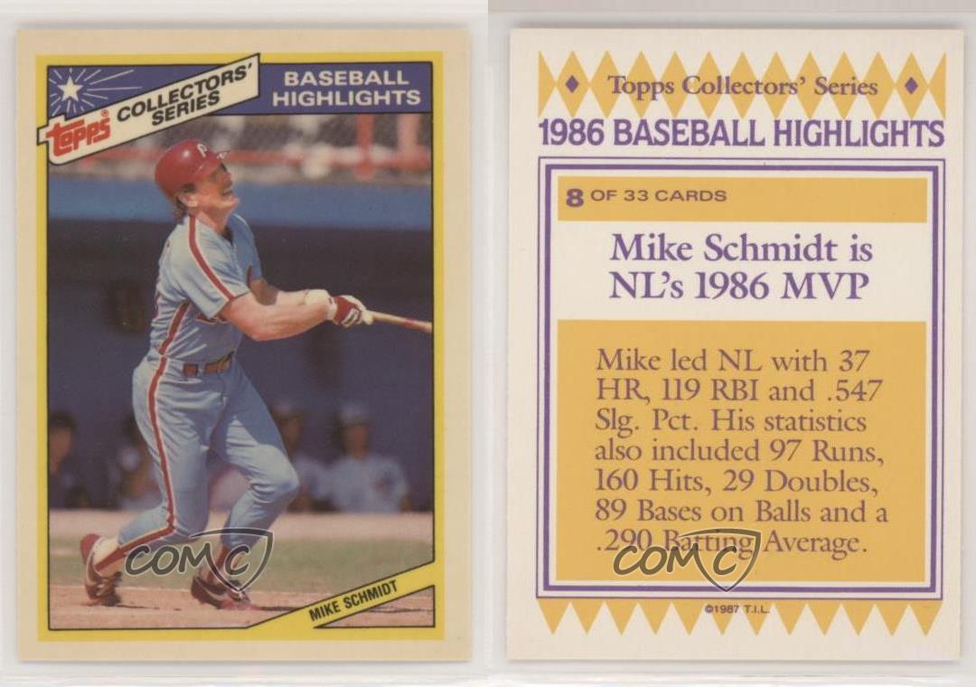 Mike Schmidt - The RBI Baseball Database