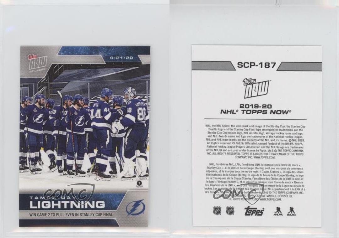 Tampa Bay Lightning - Stanley Cup Champs! NHL TOPPS NOW® 7