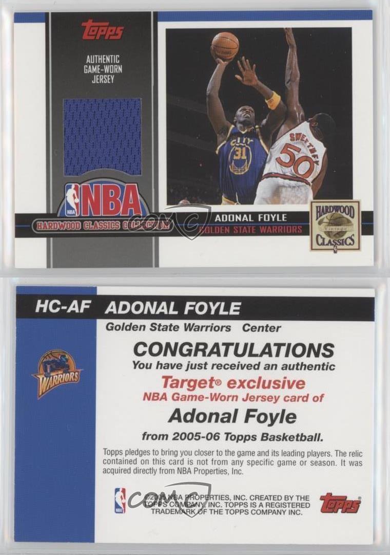 adonal foyle jersey