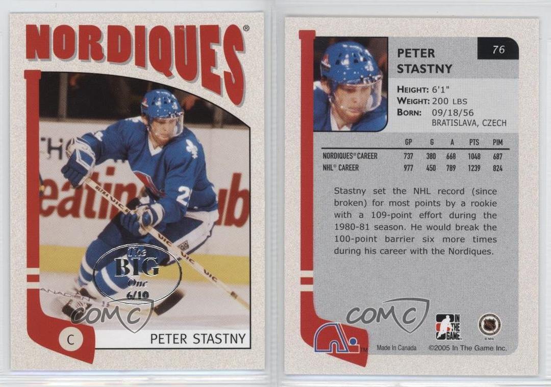  2004-05 In The Game Franchises Canadian #76 Peter
