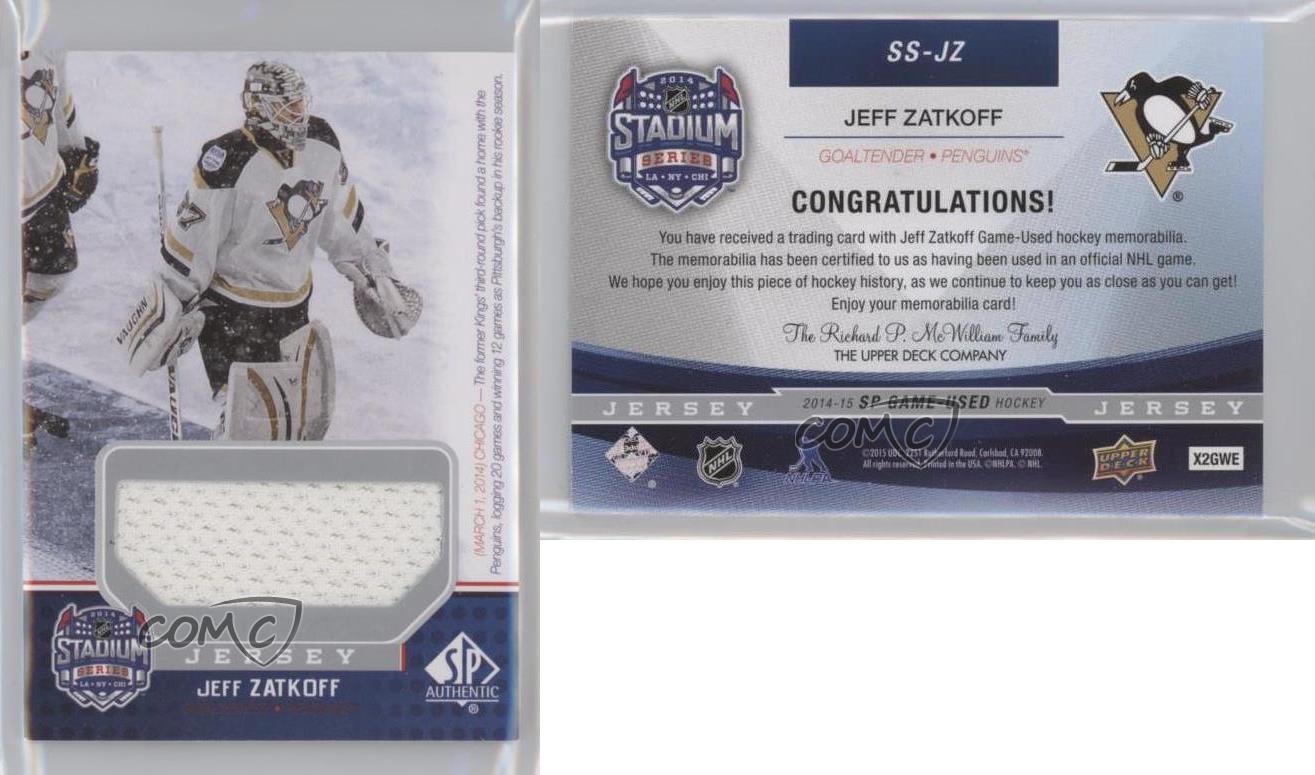 2014-15 SP Game Used Stadium Series/Winter Classic Materials 2014-15 SP Game Used Stadium Series/Winter Classic Materials