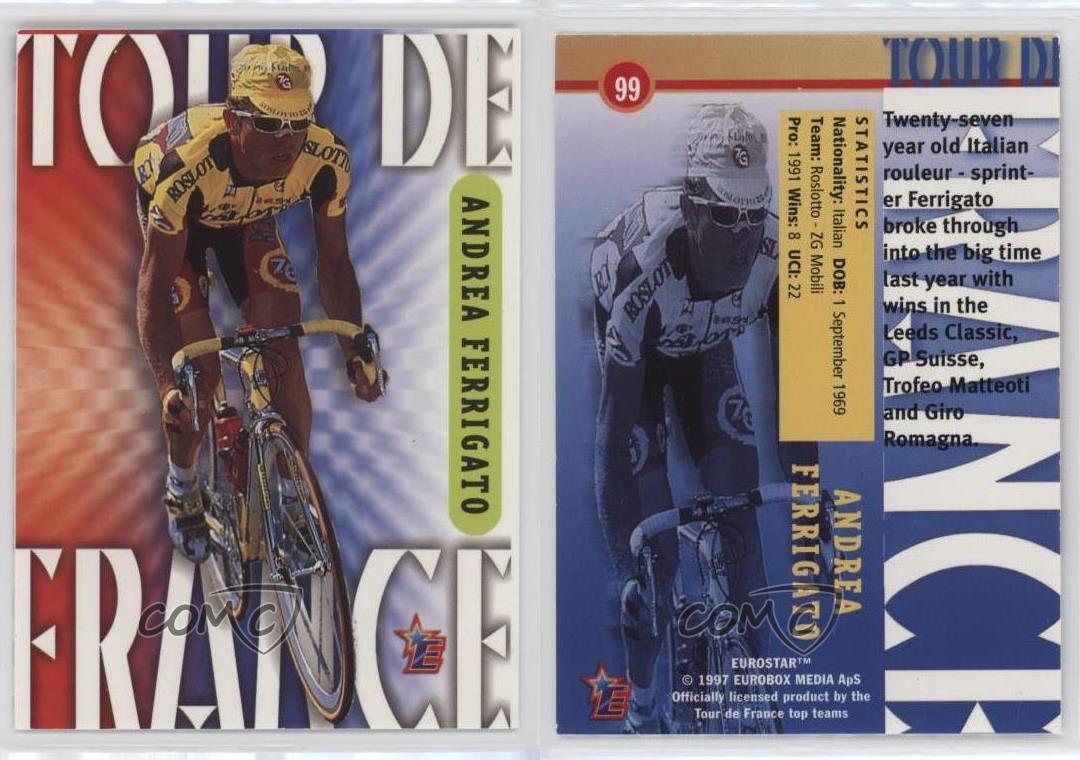 Eurobox mode Eurostar Tour de France Tour De France 1997 Andrea Ferrigato #99