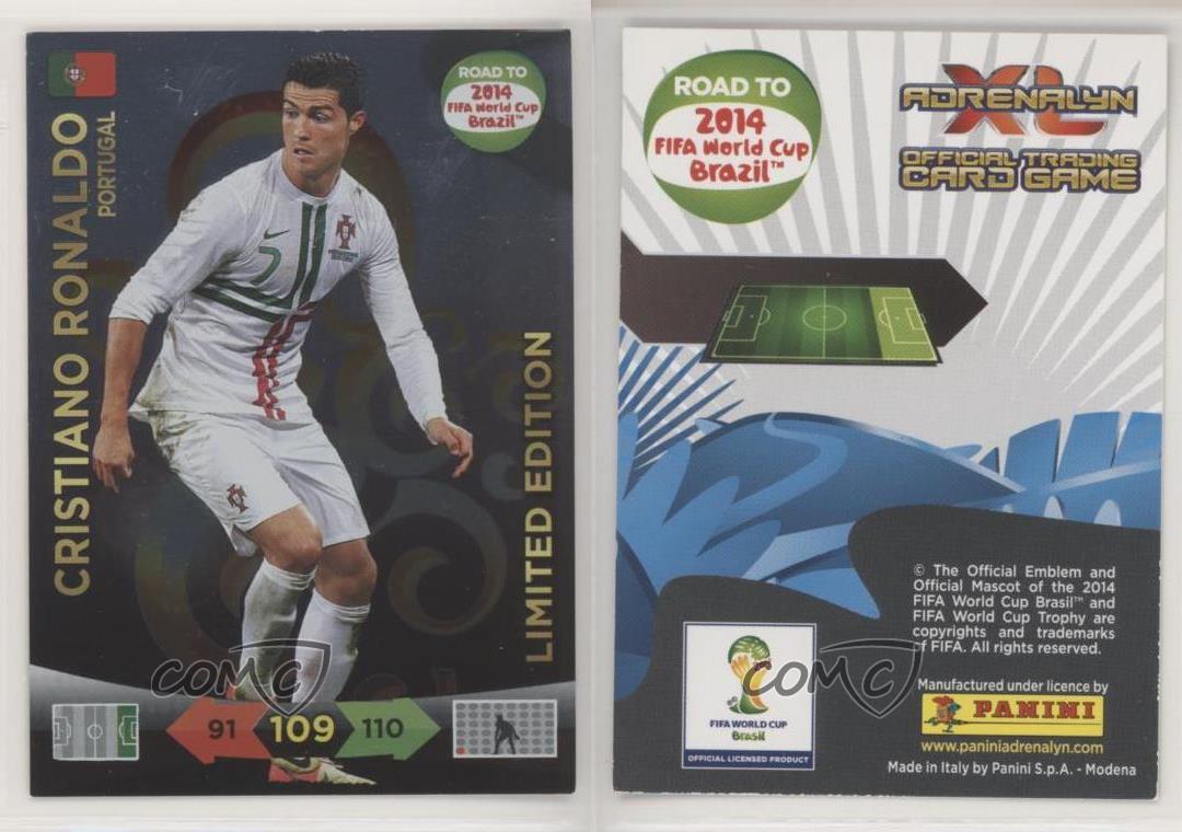 Limited Edition Trading Cards Fifa World Cup Brazil 2014 Panini Adrenalyn XL 